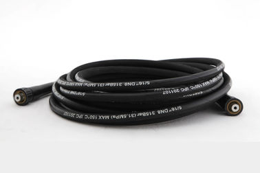 China DN10 Custom Hydraulic Hose SAE 100 R1 AT BSP Female 90 Degree supplier