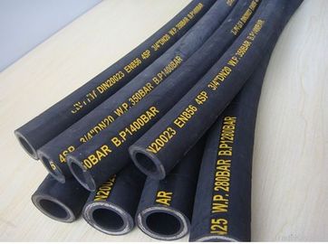 China Flexible Hydraulic Hose for Loader , Hydraulic Hose assembly With Fitting supplier